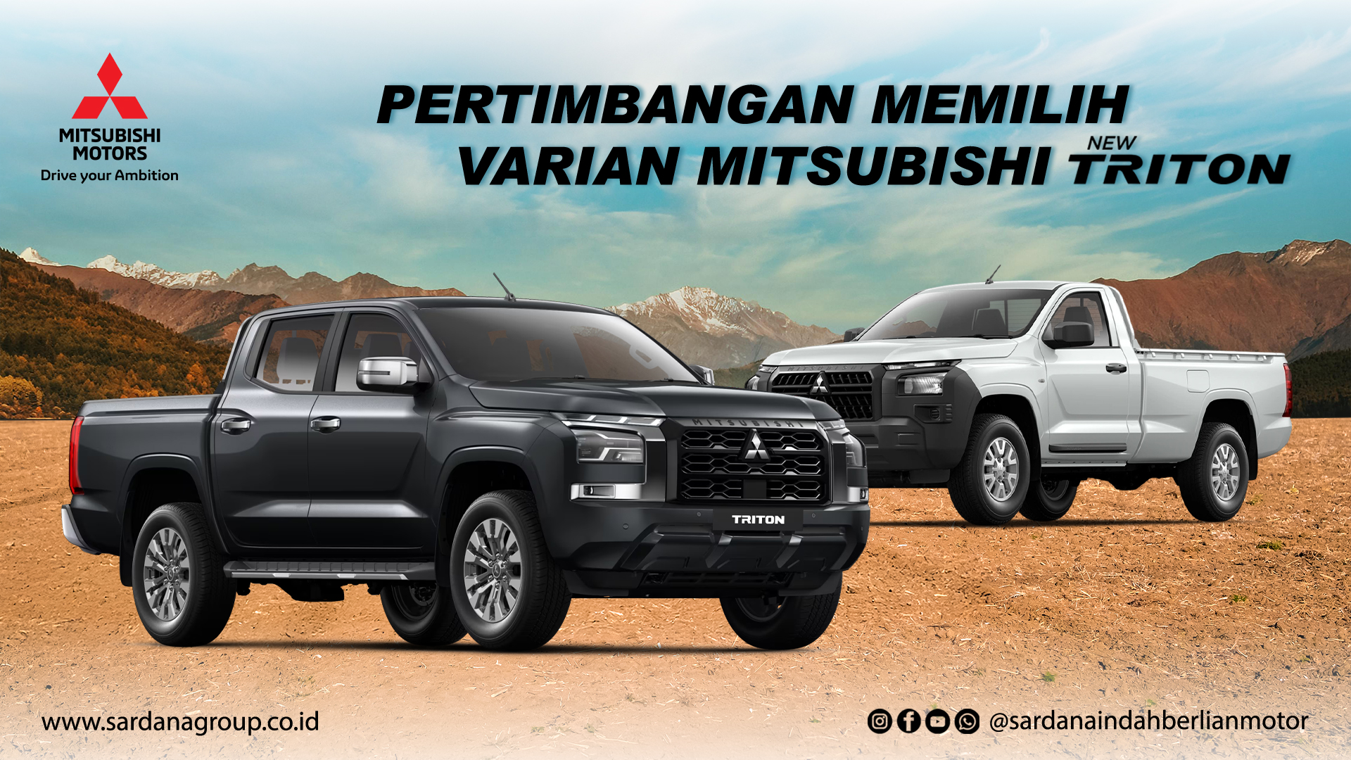 Pertimbangan Memilih Varian Mitsubishi All New Triton 2025